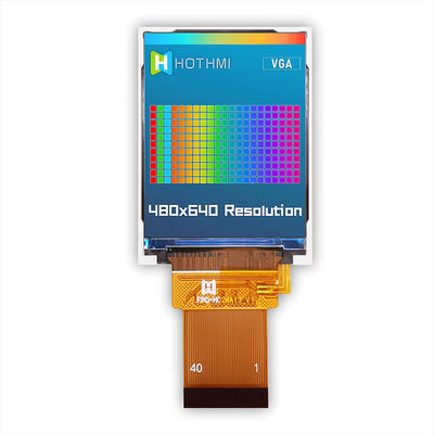 器械使用TFT-H024A13VGIST5N40のための500cd/M2 2.4インチTFT LCDの表示480X640 SPIインターフェイス