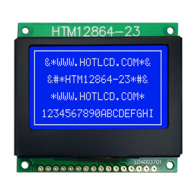 コグ128X64 SPIのグラフィカル ディスプレイLCDのST7565 STN LCDの表示