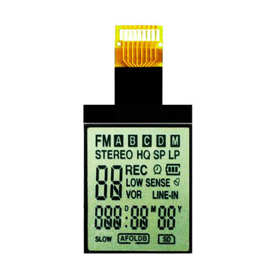 車の速度計のコグLCDモジュール、反反射LCD表示の区分