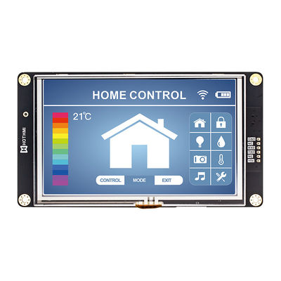 5インチ抵抗接触のスマートな連続スクリーン800x480 UART TFT LCDモジュールの表示パネル
