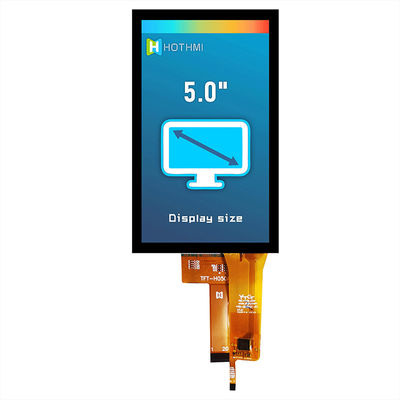 480x854縦MIPI LCDのパネル多目的TFTは5インチのPcapのモニターを表示する