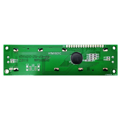 MCUインターフェイスHTM1601Cが付いているモノクロ特性LCDモジュール1X16