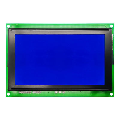 128X64白い側面のバックライトが付いている写実的なLCDモジュールSTNの灰色の表示