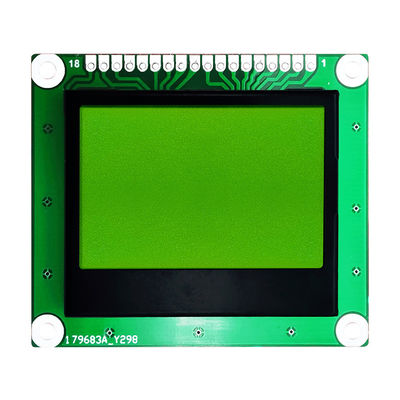 128X64は白い側面のバックライトが付いている写実的なFSTNの穂軸LCDモジュールに点を打つ