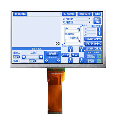 7インチTFT LCDのパネルIPSの日光の読解可能なモニターTFT LCDの表示の製造業者