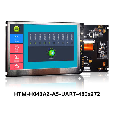 4.3 LCDのコントローラ ボードが付いているインチUART TFT LCD 480x272の表示TFTモジュールのパネル