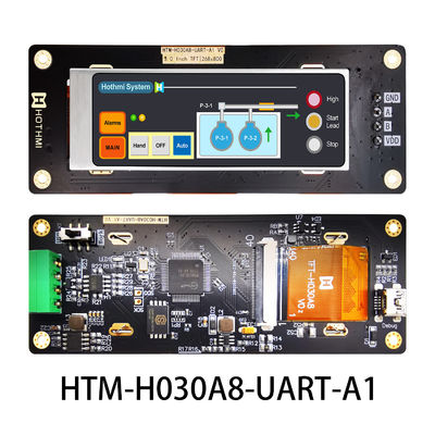 3.0 LCDのコントローラ ボードが付いているインチUART TFT LCD 268x800の表示TFTモジュールのパネル