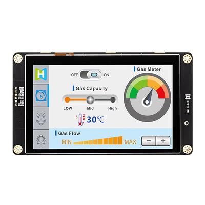 5インチ容量性接触のスマートな連続スクリーン800x480 UART TFT LCDモジュールの表示パネル