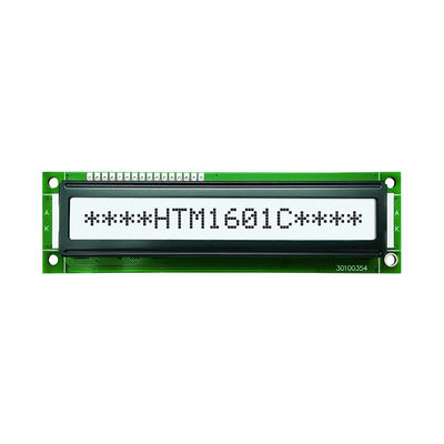 1X16 文字のLCDディスプレイで FSTN+ グレー背景とホワイトバックライト-Arduino