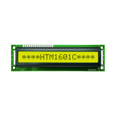 1X16文字LCDディスプレイ STN+ 黄色/緑の背景と黄色/緑のバックライト-Arduino